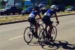 Cyclists turn road racing into a team sport